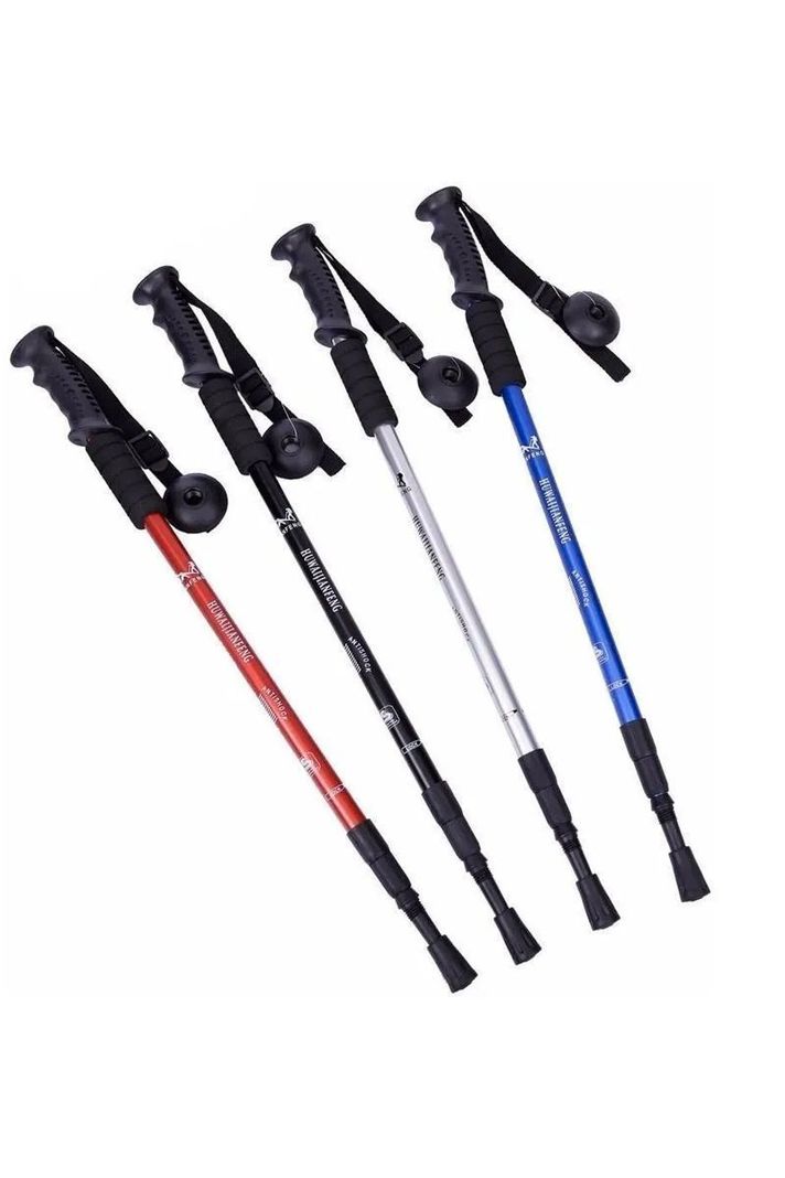 Pack 2 Bastónes Trekking Senderismo 3 Tramos Mango Antishock-1