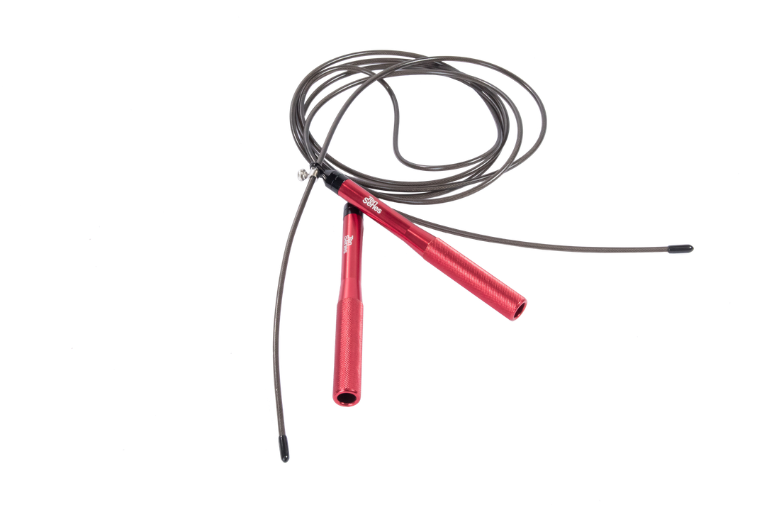 CUERDA ALUMINIO PARA SALTAR ROJA JUMPING ROPE-2
