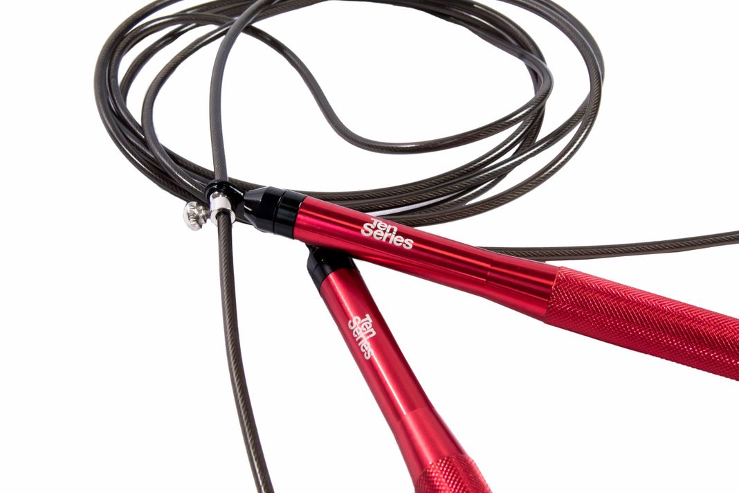 CUERDA ALUMINIO PARA SALTAR ROJA JUMPING ROPE-1