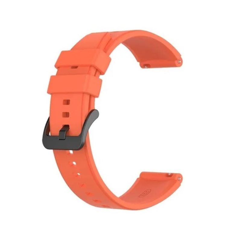 Correa Compatible Con Huawei Gt-gt2-gt3 46mm 22mm Naranja-3