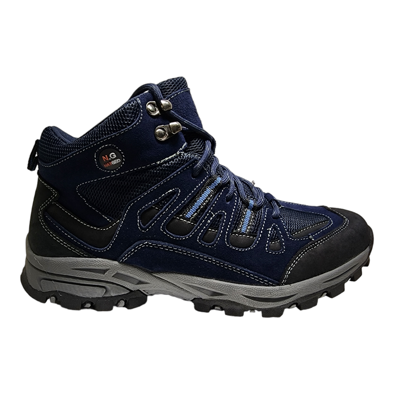 Zapatilla Caña Hombre Natgeo Azul / Gris-2