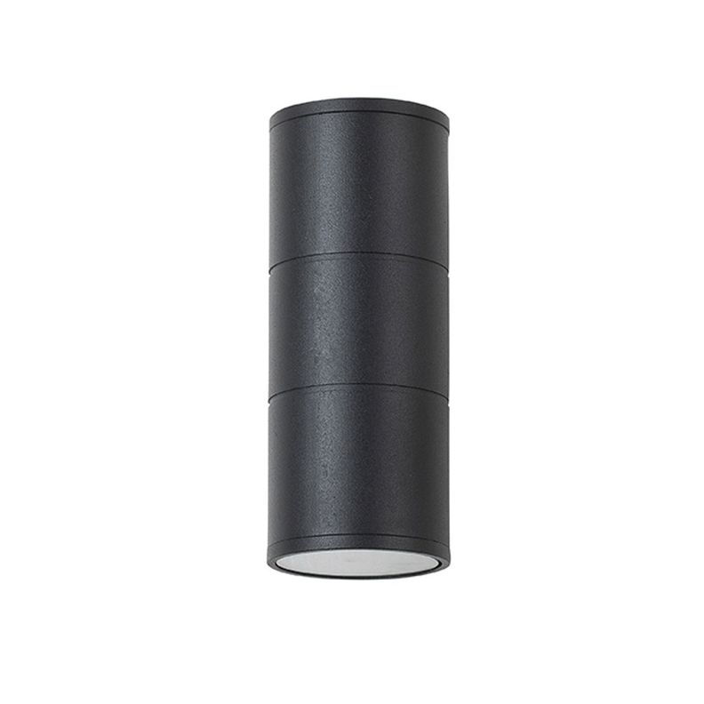 Apliqué Bidireccional LED Incorporado Negro 2*5W-1