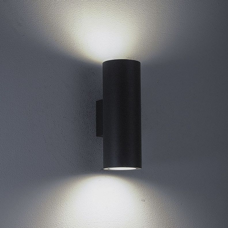 Apliqué Bidireccional LED Incorporado Negro 2*5W-5