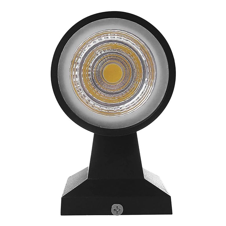 Apliqué Bidireccional LED Incorporado Negro 2*5W-4
