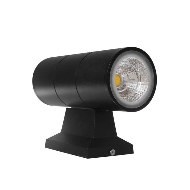 Apliqué Bidireccional LED Incorporado Negro 2*5W-3