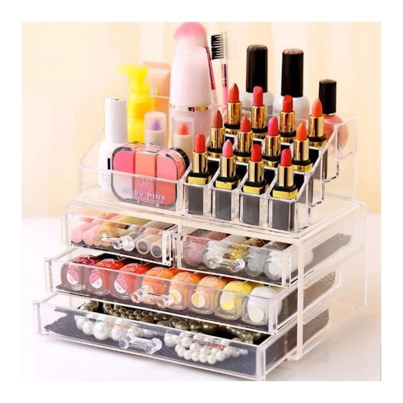 Organizador De Maquillaje Cosmetiquero Joyero Acrilico-5