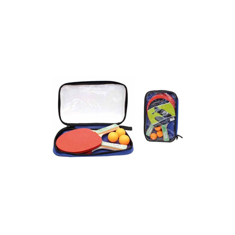Set 2 Paletas Ping Pong Estuche + 3 Pelotas - Puntostore-2