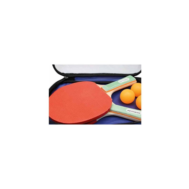 Set 2 Paletas Ping Pong Estuche + 3 Pelotas - Puntostore-1