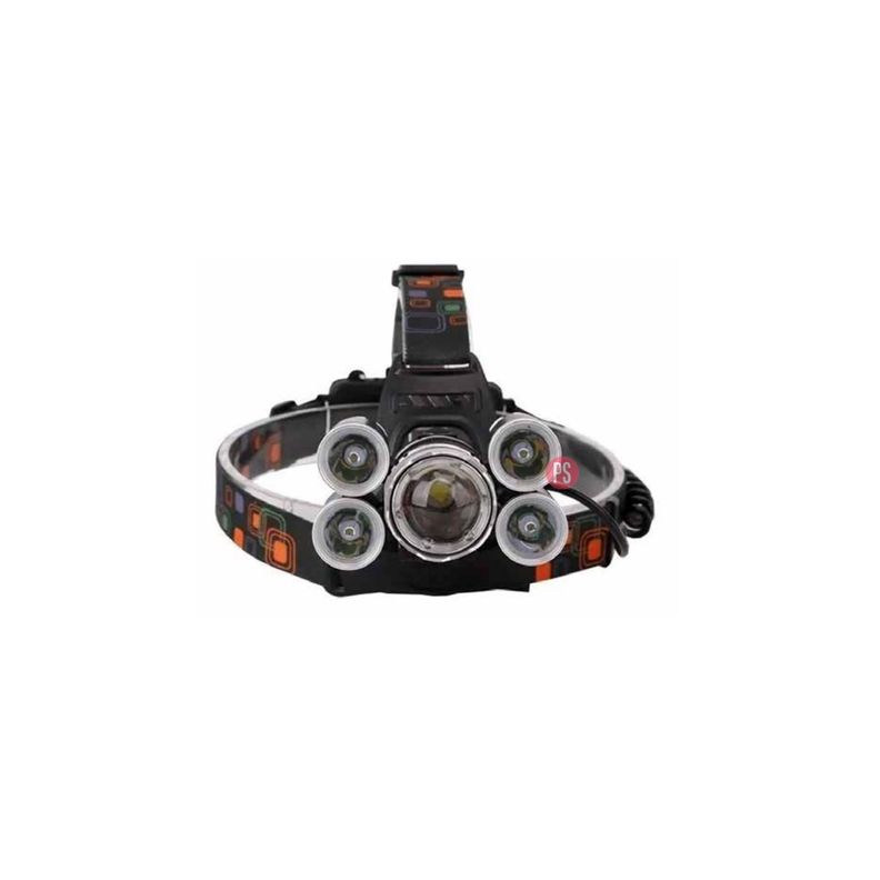Linterna Led Cabeza 5 Luces Led Recargable - PuntoStore-1