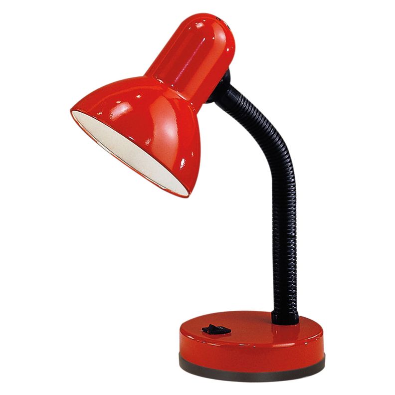 Lámpara Escritorio Basic Rojo E27 1X40W COD.9230-0