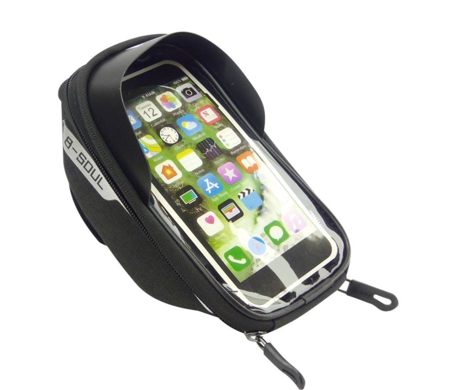 Bolso Y Porta Smartphone Para Manubrio De Bicicleta, Touch-0