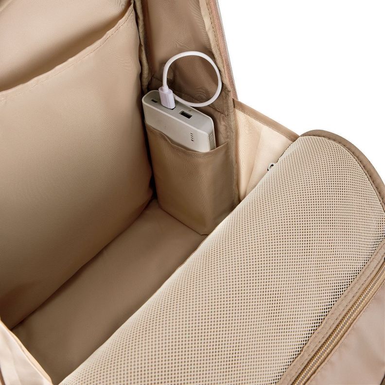 Bagsmart - Mochila para cámara y notebook de 13.3" - Rosado-6