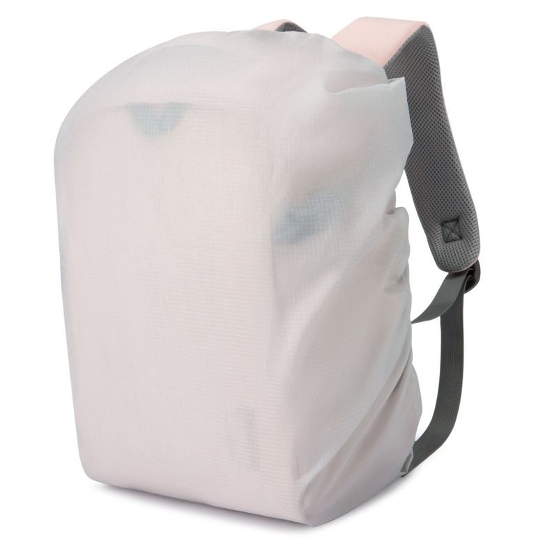 Bagsmart - Mochila para cámara y notebook de 13.3" - Rosado-2