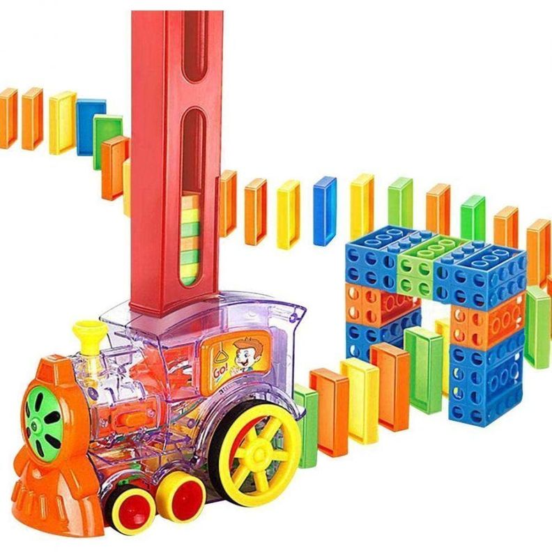 Tren Dominó Infantil con luz led 0906-49-0