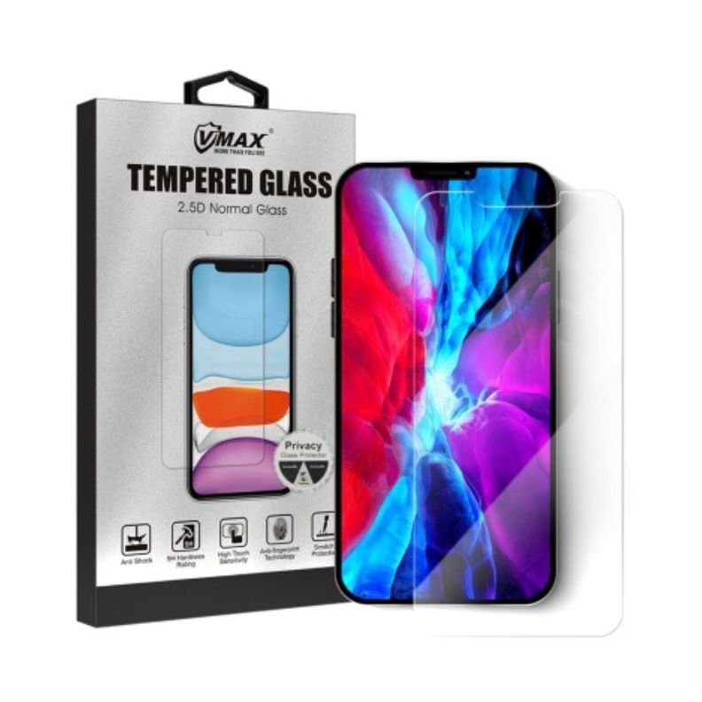 Pack X2 lamina vidrio Templado Transparente + Protector de Camara iphone 12-0