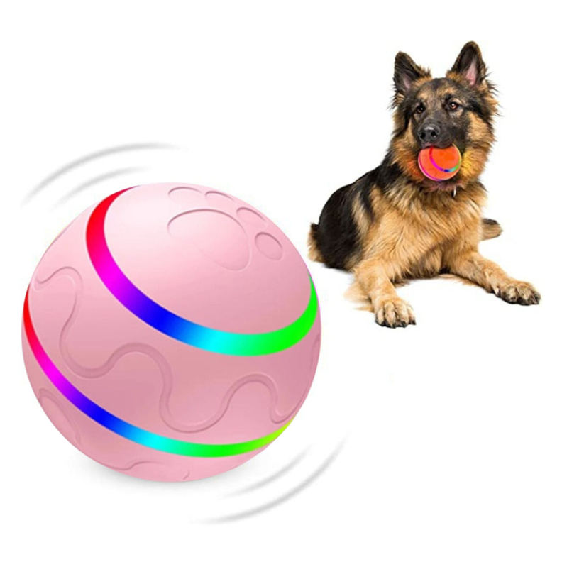 Pelota para Perros y Gatos Inteligente - Rosada-0