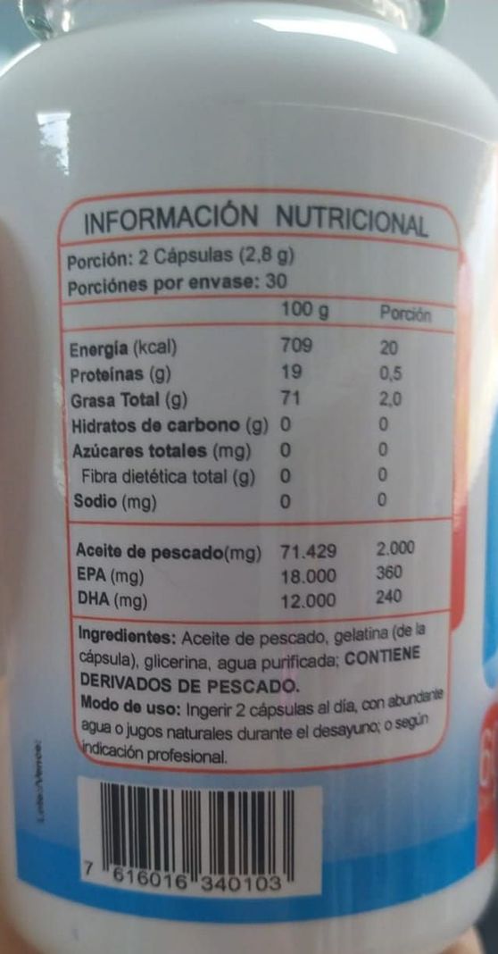 Omega 3 - 60 Cápsulas Blandas  - FNL-1