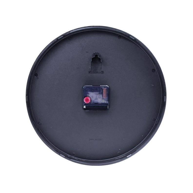 Reloj de Pared Decorativo Diametro 30cm Negro -2