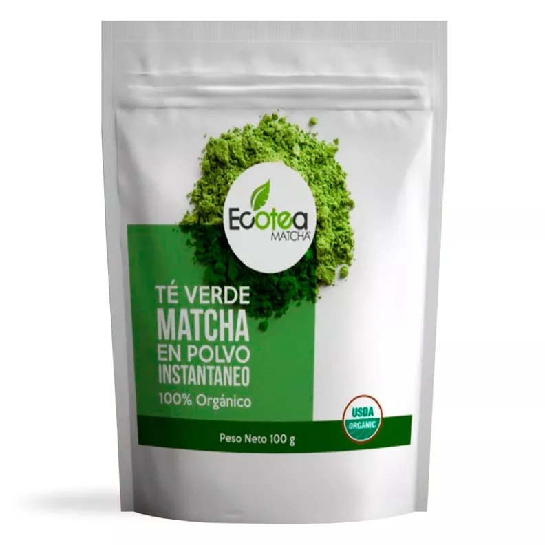 Ecotea  Matcha  Te Verde  Japones  Culinario  Usda  Organico  - 100g-0