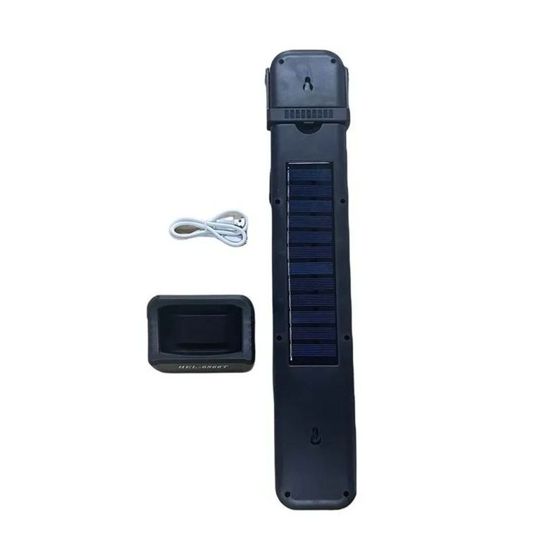 Lámpara Solar Foco Luz Emergencia Recargable 48 Led-2