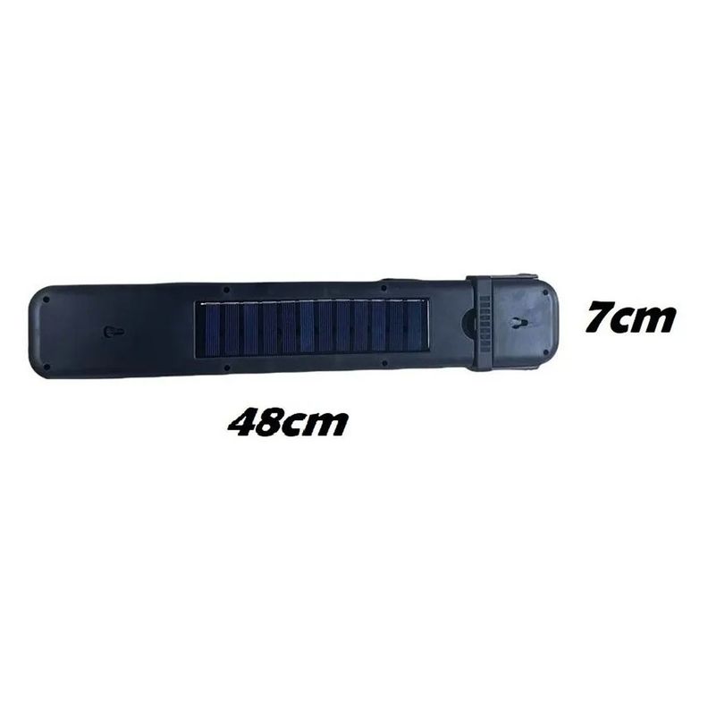 Lámpara Solar Foco Luz Emergencia Recargable 48 Led-3
