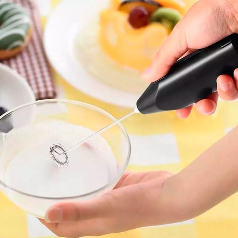 Mini Portatil Batidor Revolvedor De Café Y Espuma -5