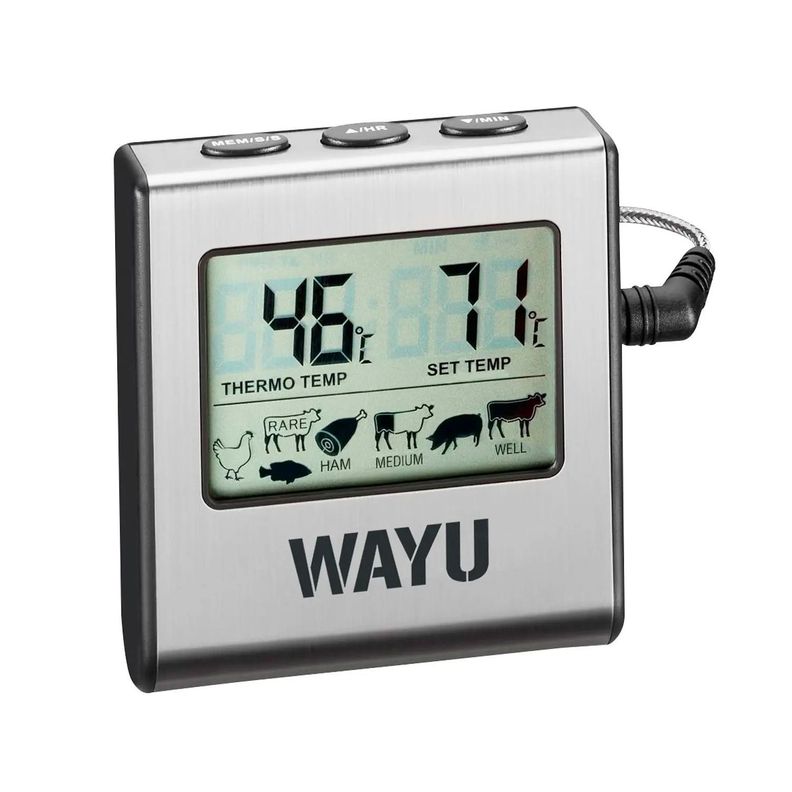 Termómetro Digital Para Carnes - Wayu-0