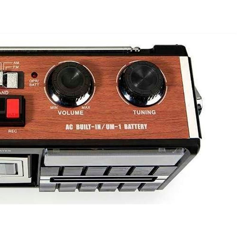 Radio Grabadora Cassette Retro Bluetooth /Am/Fm/Sw-1