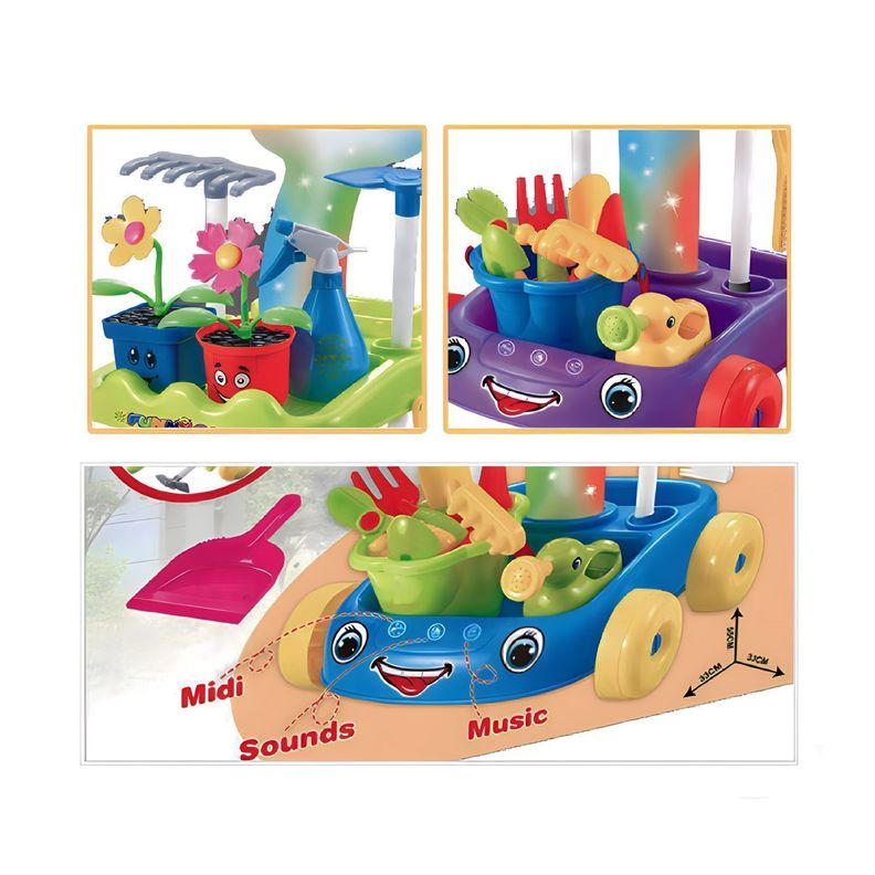Set infantil didáctico jardinera con sonido y luz-1