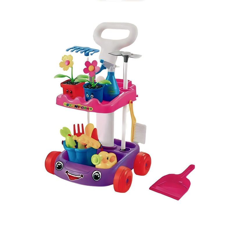 Set infantil didáctico jardinera con sonido y luz-0