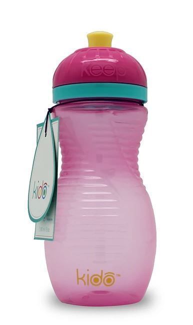 Botella 380ml Keep Kido rosado-0