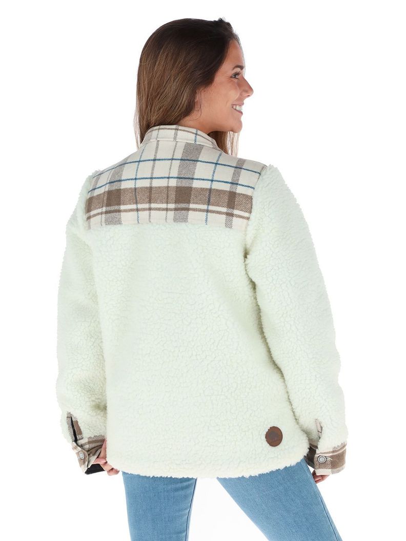 Chaqueta Gambosa Beige Mujer-2