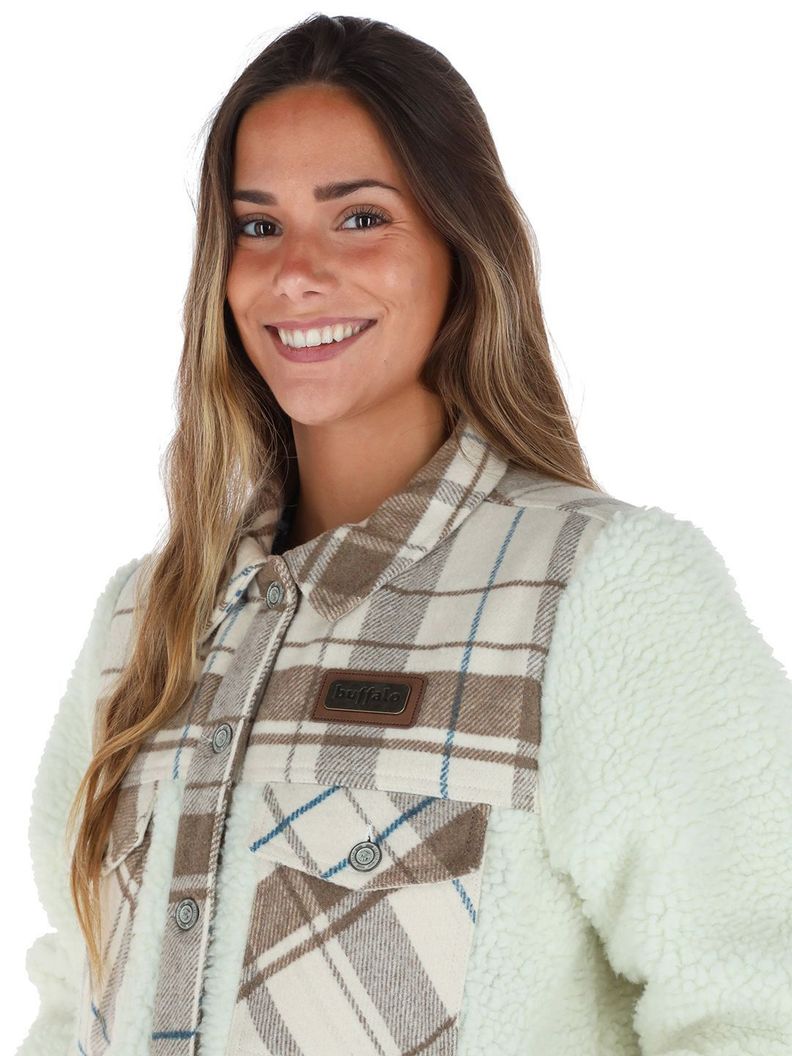 Chaqueta Gambosa Beige Mujer-3