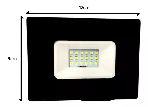 Foco Proyector De Area Led 20w Exterior Sec Luz Calida-1