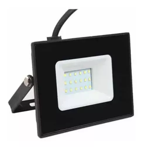 Foco Proyector De Area Led 20w Exterior Sec Luz Calida-0