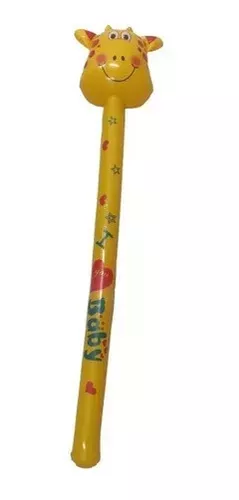 Flotador Inflable Pvc Cabeza Animal Palo Flotador Surtidos-4