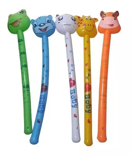 Flotador Inflable Pvc Cabeza Animal Palo Flotador Surtidos-0