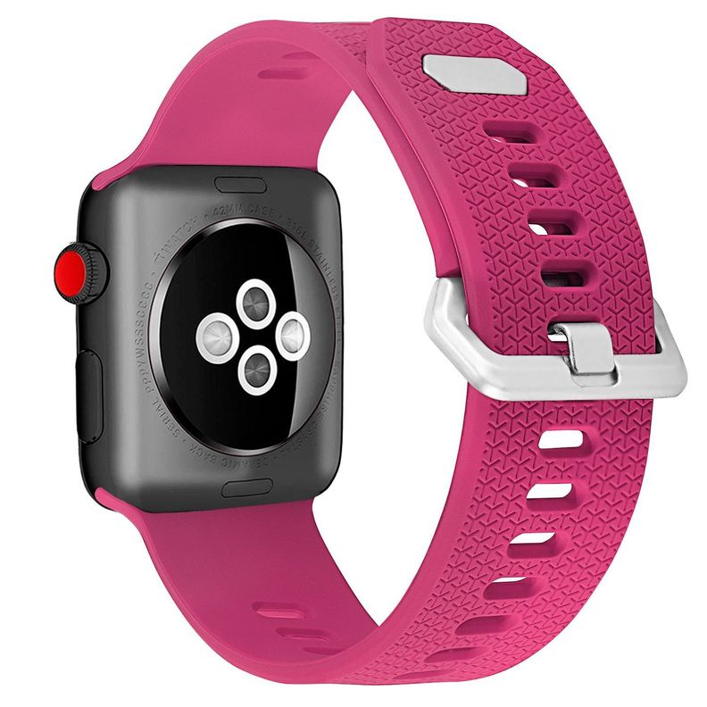 Correa Compatible Iwatch Apple Watch Rosado Barbie 42-44-45MM-S-0