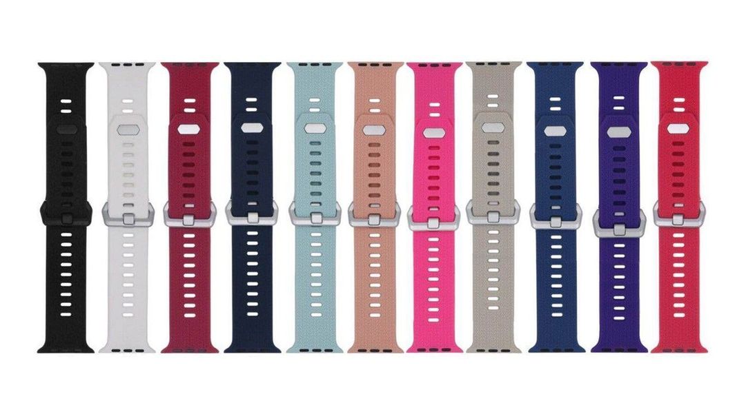 Correa Compatible Iwatch Apple Watch Rosado Barbie 42-44-45MM-S-2