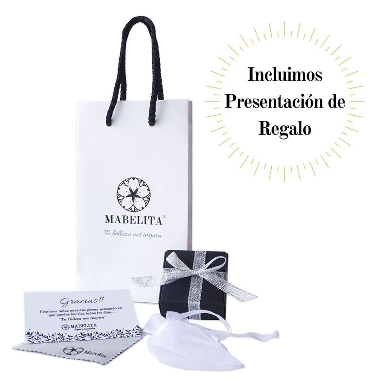 Tobillera De Plata Fina 925 Aros - Mabelita-2