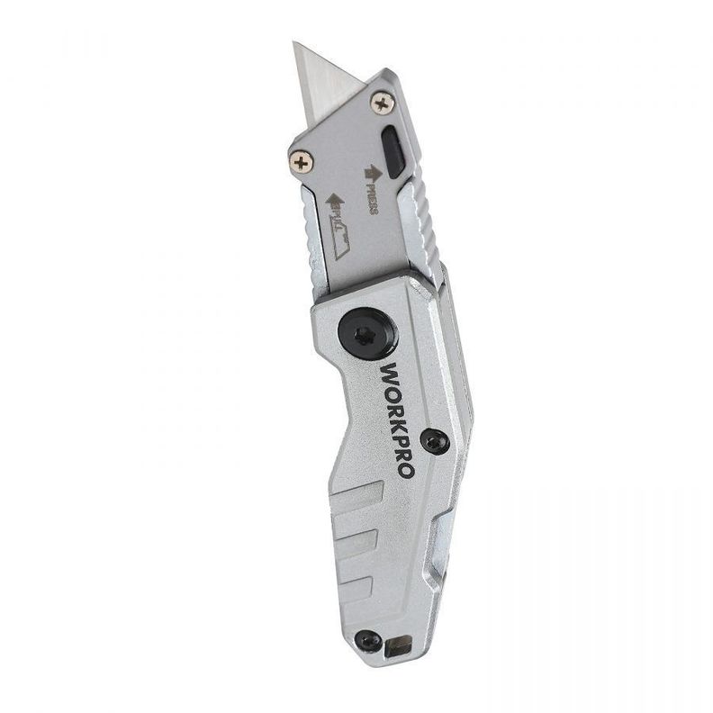 Cuchillo Plegable Mini De Metal Cartonero -0