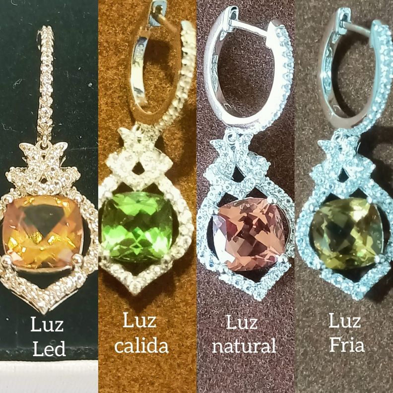 Aros Largos De Plata Gema Diaspora Zultanita Cambia De Color-3