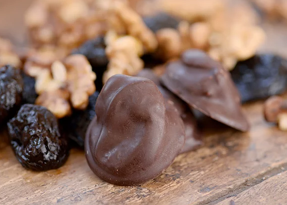 Bombones SABORES SIN CULPA Ciruela Nuez -2