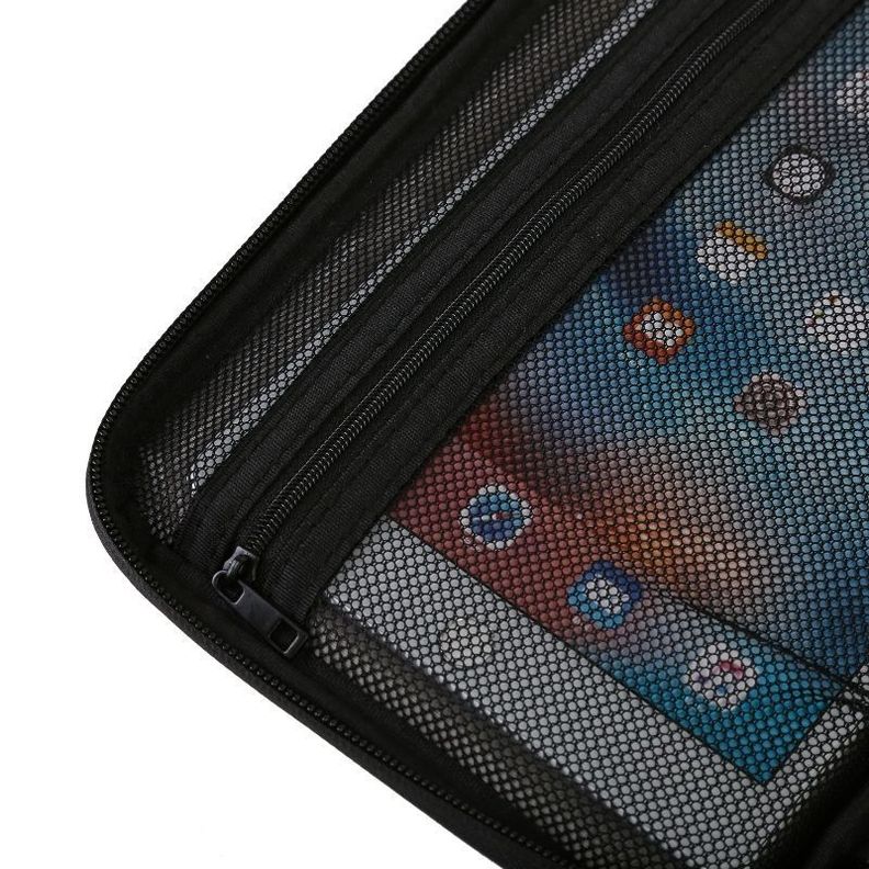 BAGSMART Maletín Organizador de accesorios electrónicos- Negro-3