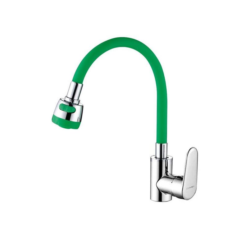Manguera Flexible Lavaplatos Cocina Llave Verde-0