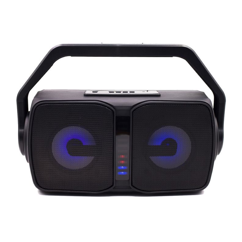 Parlante Bluetooth Portatil Pantalla Led 20w - PuntoStore Negro
