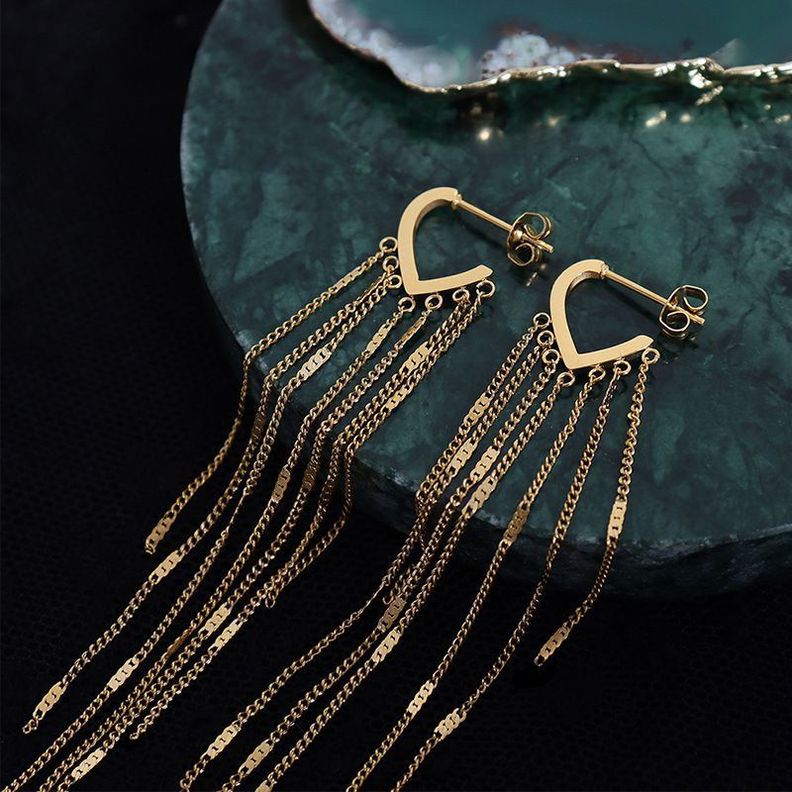 Aros Baño Oro Amarillo 18k Argollas Tornillo Cadenas-1