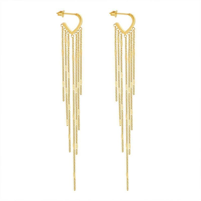 Aros Baño Oro Amarillo 18k Argollas Tornillo Cadenas-0