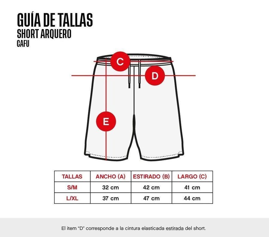Short Arquero Adulto Cafu-1