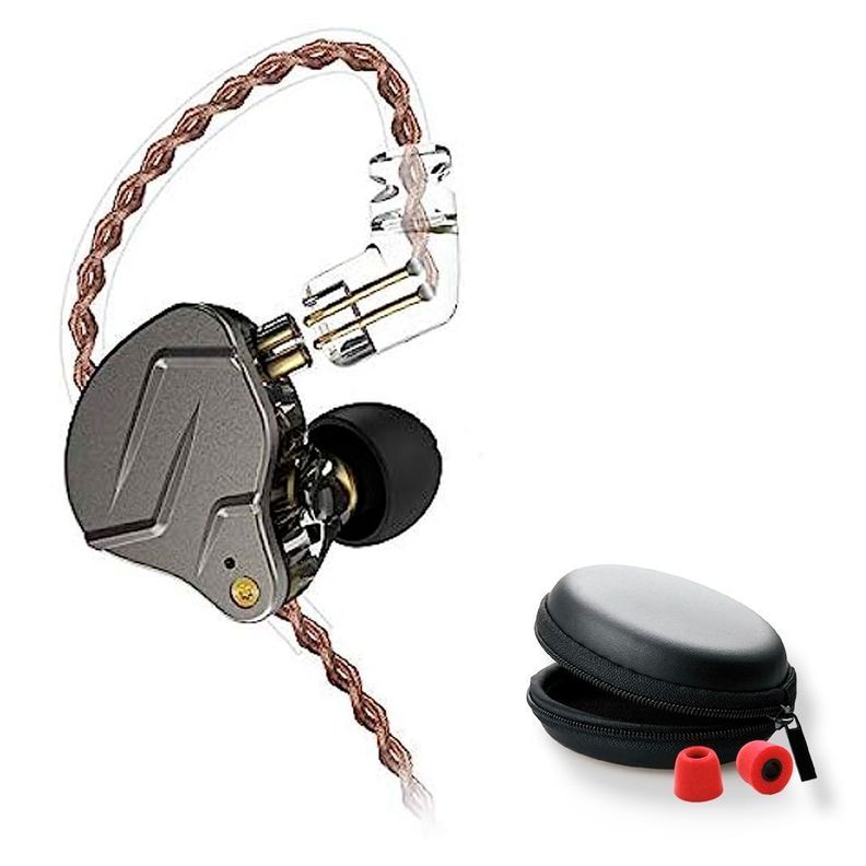 Audífonos KZ ZSN PRO + Accesorios + Gomas + Estuche.-0